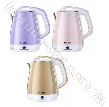Электрочайник 0,6л Livstar LSU - 1119 ✅ базовая цена $8.67 ✔ Опт ✔ Скидки ✔ Заходите! - Интернет-магазин ✅ Фортуна-опт ✅