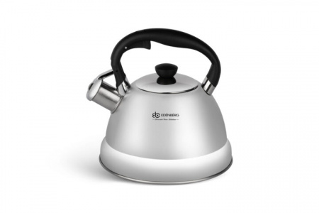 Чайник нержавеющий на плиту 2л Edenberg 1987 ✅ картинка - Интернет-магазин ✅ Fortuna-opt.com.ua. ✅ Чайник нержавеющий на плиту 2л Edenberg 1987 ✅ базовая цена $10.11 ✔ Опт ✔ Скидки ✔ Заходите! - Интернет-магазин ✅ Фортуна-опт ✅