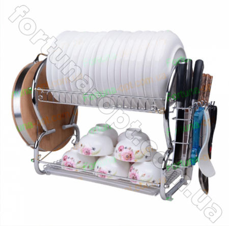 Сушилка из нержавеющей стали 2112 Edenberg ЕВ - 2112 (2 яруса) ✅ картинка - Интернет-магазин ✅ Fortuna-opt.com.ua. ✅ Сушилка из нержавеющей стали 2112 Edenberg ЕВ - 2112 (2 яруса) ✅ базовая цена$15.89 ✔ Опт ✔ Скидки ✔ Заходите! - Интернет-магазин ✅ Фортуна-опт ✅