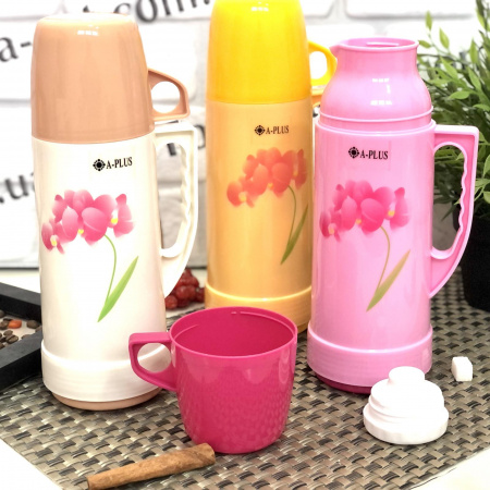 Термос со стеклянной колбой 1 л -A-Plus - 1631 ➜ картинка -Интернет-магазин ✅ Fortuna-opt.com.ua. ✅ Термос со стеклянной колбой 1 л -A-Plus - 1631  ➜ фото ➜ розн цена $4.26 - Интернет-магазин ✅ Fortuna-opt.com.ua. ✅