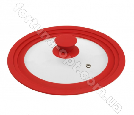 Многофункциональная крышка Triplex из термостойкого закаленного стекла Frico FRU - 1010C - 24/26/28 см ✅ базовая цена $6.51 ✔ Опт ✔ Скидки ✔ Заходите! - Интернет-магазин ✅ Фортуна-опт ✅