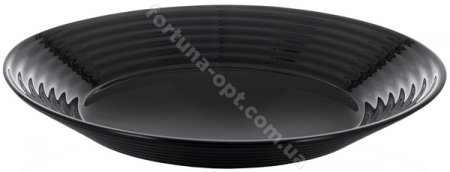 Тарелка люминарк суповая Harena Black 23 см - 7610 ✅ картинка - Интернет-магазин ✅ Fortuna-opt.com.ua. ✅ Тарелка люминарк суповая Harena Black 23 см - 7610 ✅ базовая цена 30.12 грн. ✔ Опт ✔ Скидки ✔ Заходите! - Интернет-магазин ✅ Фортуна-опт ✅
