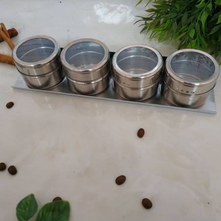 Набор для специй на магните 4 пр. Benson -189 ✅ базовая цена $5.26 ✔ Опт ✔ Скидки ✔ Заходите! - Интернет-магазин ✅ Фортуна-опт ✅