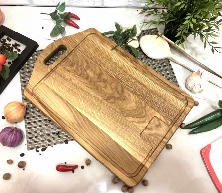 Доска разделочная Ясень домик с вырезом 25*35см 2535дсв ✅ базовая цена 171.50 грн. ✔ Опт ✔ Скидки ✔ Заходите! - Интернет-магазин ✅ Фортуна-опт ✅