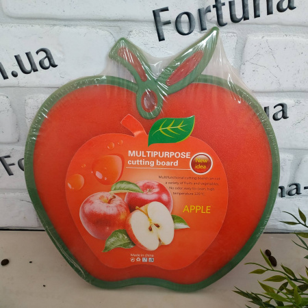 Доска пластиковая Яблоко 0202 ✅ базовая цена $2.01 ✔ Опт ✔ Скидки ✔ Заходите! - Интернет-магазин ✅ Фортуна-опт ✅