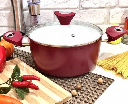 Кастрюля Kamille с керамическим покрытием - 4211  ✅ базовая цена $21.70 ✔ Опт ✔ Скидки ✔ Заходите! - Интернет-магазин ✅ Фортуна-опт ✅