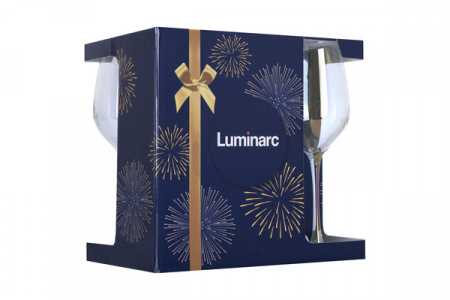 Набор бокалов для вина Люминарк "Селест Золотистый Хамелеон" 6 шт. 350 мл 1638/1 ✅ базовая цена 652.68 грн. ✔ Опт ✔ Скидки ✔ Заходите! - Интернет-магазин ✅ Фортуна-опт ✅