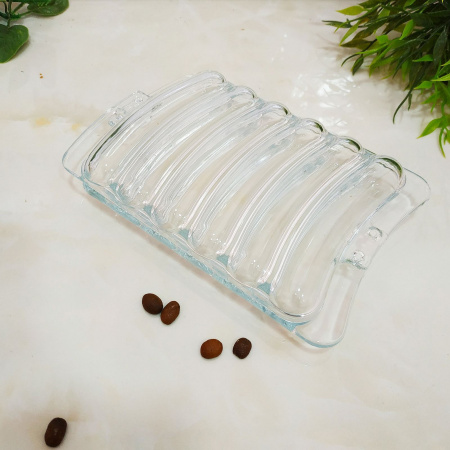 Противень стеклянный для выпечки колбасных изделий A-Plus - 1089 ✅ базовая цена $4.68 ✔ Опт ✔ Скидки ✔ Заходите! - Интернет-магазин ✅ Фортуна-опт ✅