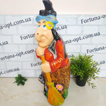  Баба Яга керамическая 1684  ✅ базовая цена 333.89 грн. ✔ Опт ✔ Скидки ✔ Заходите! - Интернет-магазин ✅ Фортуна-опт ✅