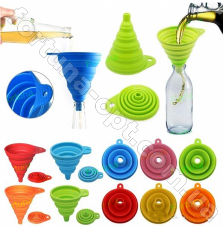 Воронка - лейка силиконовая складная Frico FRU - 196 ✅ базовая цена 120.71 грн. ✔ Опт ✔ Скидки ✔ Заходите! - Интернет-магазин ✅ Фортуна-опт ✅