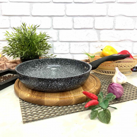 Сковорода с антипригарным гранитным покрытием 24 см Benson - 511 ✅ базовая цена $12.01 ✔ Опт ✔ Скидки ✔ Заходите! - Интернет-магазин ✅ Фортуна-опт ✅