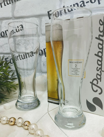 Пивной бокал "Вайсен" 2шт/наб 520 мл h-21.7 см 42126/2 ✅ базовая цена 132.67 грн. ✔ Опт ✔ Скидки ✔ Заходите! - Интернет-магазин ✅ Фортуна-опт ✅