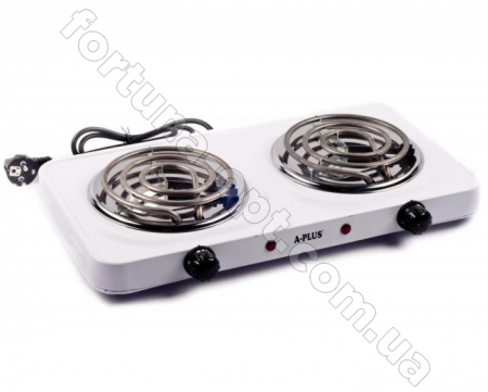 Электроплита на 2 конфорки A-Plus -2103 ✅ базовая цена $10.94 ✔ Опт ✔ Скидки ✔ Заходите! - Интернет-магазин ✅ Фортуна-опт ✅