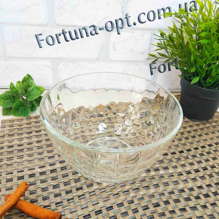 Набор стеклянных салатников Вулкан 1+6 шт - 8328 ✅ базовая цена 268.28 грн. ✔ Опт ✔ Скидки ✔ Заходите! - Интернет-магазин ✅ Фортуна-опт ✅