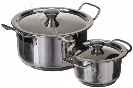 Набор посуды из нержавеющей стали A-Plus - 0251➜ Опт и розница ✅ актуальная цена -Интернет магазин ✅ Фортуна ✅