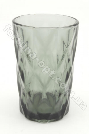 Стакан стекло Smoky Grey 250 гр 6 шт/наб A-Plus - 9012  ✅ базовая цена $11.63 ✔ Опт ✔ Скидки ✔ Заходите! - Интернет-магазин ✅ Фортуна-опт ✅