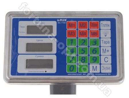 Весы торговые Livstar LSU-1800 300кг ✅ картинка - Интернет-магазин ✅ Fortuna-opt.com.ua. ✅ Весы торговые Livstar LSU-1800 300кг ✅ базовая цена $39 ✔ Опт ✔ Скидки ✔ Заходите! - Интернет-магазин ✅ Фортуна-опт ✅