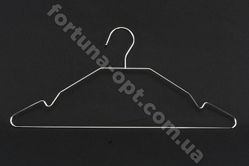 Плечики ( тремпеля ) для одежды нержавеющая сталь A-Plus - 1169 - 6 шт ✅ базовая цена $2.96 ✔ Опт ✔ Акции ✔ Заходите! - Интернет-магазин Fortuna-opt.com.ua.