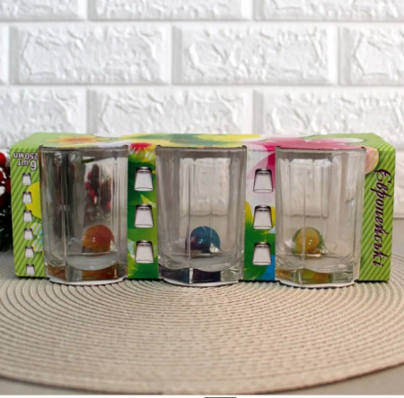 Набор стаканов Европейский 250 мл 8304 6 шт ✅ базовая цена 86.53 грн. ✔ Опт ✔ Скидки ✔ Заходите! - Интернет-магазин ✅ Фортуна-опт ✅