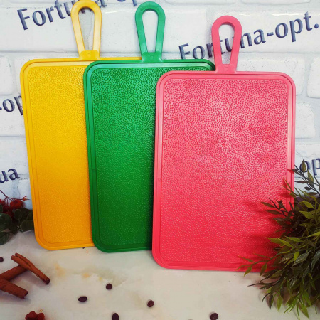 Доска разделочная пластиковая  с ручкой 3220 ✅ базовая цена 31.08 грн. ✔ Опт ✔ Скидки ✔ Заходите! - Интернет-магазин ✅ Фортуна-опт ✅