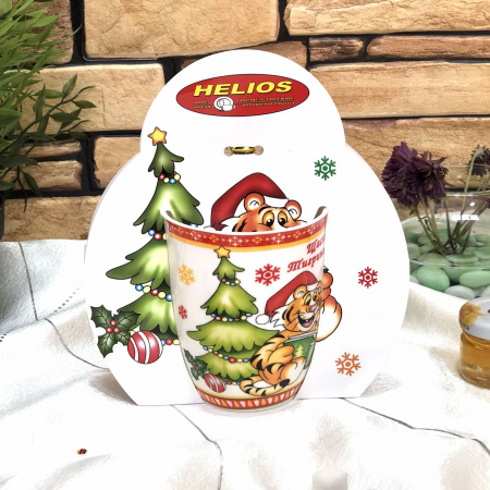 Чашка подарочная 340 мл Символ года- Тигр 2703 ✅ базовая цена 77.79 грн. ✔ Опт ✔ Скидки ✔ Заходите! - Интернет-магазин ✅ Фортуна-опт ✅