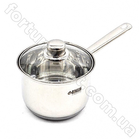 Набор посуды из нержавеющей стали Benson BN - 208➜ Опт и розница ✅ актуальная цена -Интернет магазин ✅ Фортуна ✅