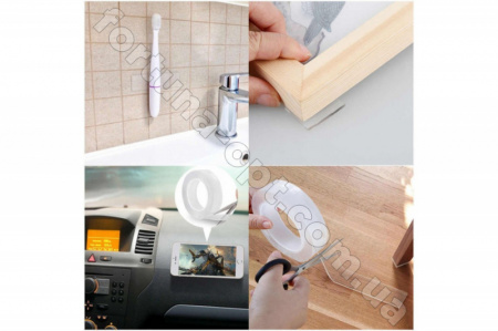 Сверхсильная клейкая лента 3 м TV 000141 ✅ картинка - Интернет-магазин ✅ Fortuna-opt.com.ua. ✅ Сверхсильная клейкая лента 3 м TV 000141 ✅ базовая цена $1.16 ✔ Опт ✔ Скидки ✔ Заходите! - Интернет-магазин ✅ Фортуна-опт ✅