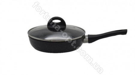 Сковорода с крышкой Edenberg EB - 3430 - 28 см, мрамор ✅ базовая цена $16.98 ✔ Опт ✔ Скидки ✔ Заходите! - Интернет-магазин ✅ Фортуна-опт ✅
