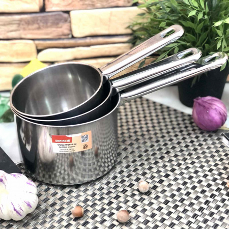 Набор ковшей 3шт Empire EM - 9577 ✅ базовая цена $6.76 ✔ Опт ✔ Скидки ✔ Заходите! - Интернет-магазин ✅ Фортуна-опт ✅