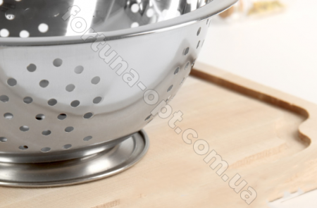 Дуршлаг на ножке из нержавейки A-Plus - 0824 (28 см) ✅ базовая цена $2.98 ✔ Опт ✔ Скидки ✔ Заходите! - Интернет-магазин ✅ Фортуна-опт ✅