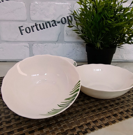 Салатник "7" керам Тропик 30060-15020 ✅ картинка - Интернет-магазин ✅ Fortuna-opt.com.ua. ✅ Салатник "7" керам Тропик 30060-15020 ✅ базовая цена 37.45 грн. ✔ Опт ✔ Скидки ✔ Заходите! - Интернет-магазин ✅ Фортуна-опт ✅