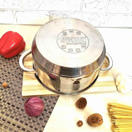 Кастрюля с крышкой Benson BN - 221 - 6,5 л ✅ базовая цена $22.83 ✔ Опт ✔ Скидки ✔ Заходите! - Интернет-магазин ✅ Фортуна-опт ✅