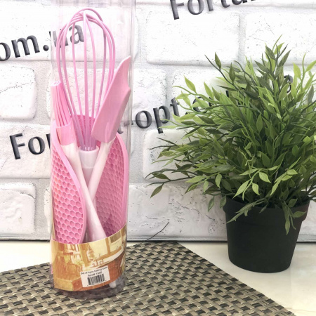 Набор силиконовый кухонных принадлежностей A-Plus - 1956 ✅ базовая цена $5.04 ✔ Опт ✔ Скидки ✔ Заходите! - Интернет-магазин ✅ Фортуна-опт ✅