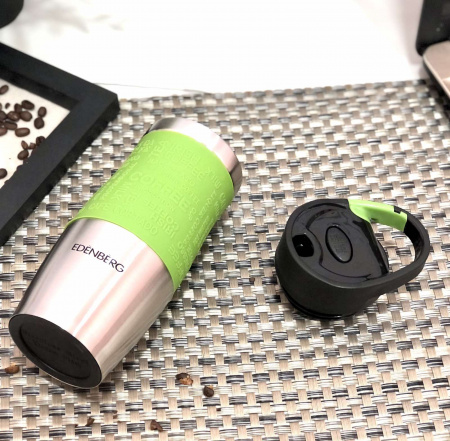 Термокружка Edenberg EB - 626 - 0,38 л ➜ фото ➜ розн цена $6.45 - Интернет-магазин ✅ Fortuna-opt.com.ua. ✅