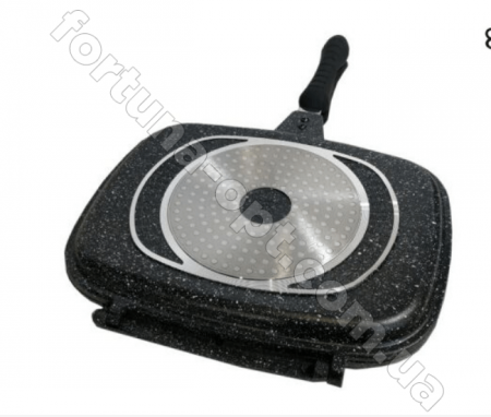 Сковорода гриль двухсторонняя Edenberg EB - 8138 - 32х25см ✅ картинка - Интернет-магазин ✅ Fortuna-opt.com.ua. ✅ Сковорода гриль двухсторонняя Edenberg EB - 8138 - 32х25см ✅ базовая цена $32.63 ✔ Опт ✔ Скидки ✔ Заходите! - Интернет-магазин ✅ Фортуна-опт ✅