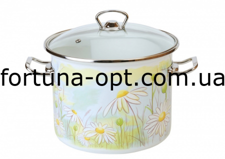 Кастрюля эмалированная 3,0 л 83112 Нежность ✅ картинка - Интернет-магазин ✅ Fortuna-opt.com.ua. ✅ Кастрюля эмалированная 3,0 л 83112 Нежность ✅ базовая цена 434.68 грн. ✔ Опт ✔ Скидки ✔ Заходите! - Интернет-магазин ✅ Фортуна-опт ✅