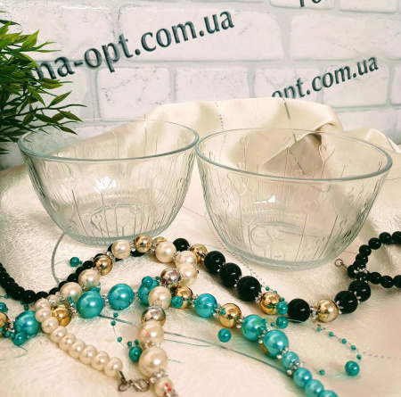 Салатник "Мармелад" 2шт/наб 16 см  h-9.5 см 530039 ✅ базовая цена 260.52 грн. ✔ Опт ✔ Скидки ✔ Заходите! - Интернет-магазин ✅ Фортуна-опт ✅