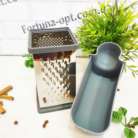 Терка с контейнером A-Plus - 1209 (4х-сторонняя) ✅ базовая цена $4.89 ✔ Опт ✔ Скидки ✔ Заходите! - Интернет-магазин ✅ Фортуна-опт ✅