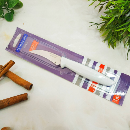 Нож разделочный 76 мм Трамонтина PLENUS в блистере светло-серая ручка - 23419/133 ✅ базовая цена 155.40 грн. ✔ Опт ✔ Скидки ✔ Заходите! - Интернет-магазин ✅ Фортуна-опт ✅