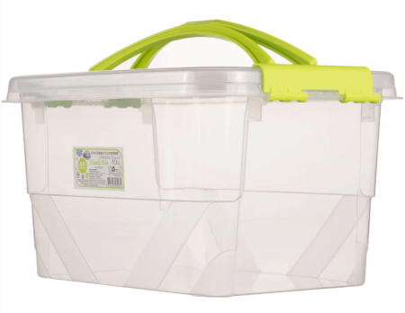 Контейнер с ручкой для переноски Handy Box 14 л - 0140 ✅ базовая цена 120.76 грн. ✔ Опт ✔ Скидки ✔ Заходите! - Интернет-магазин ✅Фортуна-опт ✅