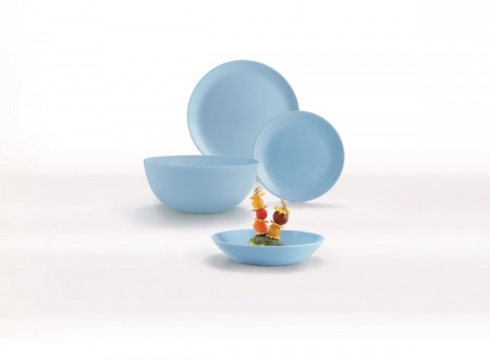 Тарелка люминарк 190 мм DIWALI LIGHT BLUE (десерт) 2612 ✅ базовая цена 46.18 грн. ✔ Опт ✔ Скидки ✔ Заходите! - Интернет-магазин ✅ Фортуна-опт ✅