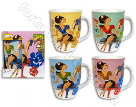 Чашка керамическая Elina EL - 3166 320 мл ✅ базовая цена 27.20 грн. ✔ Опт ✔ Скидки ✔ Заходите! - Интернет-магазин ✅ Фортуна-опт ✅