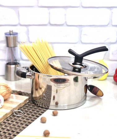 Кастрюля с удобной ручкой Edenberg EB - 3698 - 7.7 л ✅ картинка - Интернет-магазин ✅ Fortuna-opt.com.ua. ✅ Кастрюля с удобной ручкой Edenberg EB - 3698 - 7.7 л ✅ базовая цена $16.67 ✔ Опт ✔ Скидки ✔ Заходите! - Интернет-магазин ✅ Фортуна-опт ✅