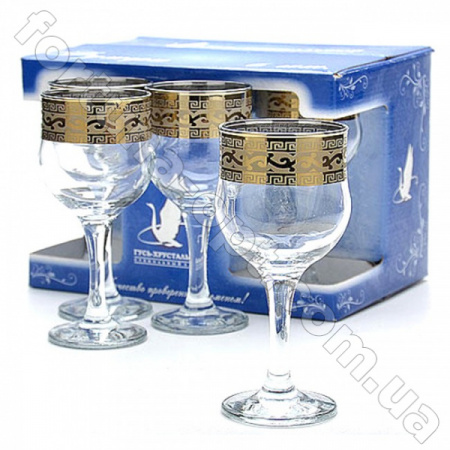 Набор бокалов для вина 240 мл Версаче GE 08-163 6 шт ✅ базовая цена 248.51 грн. ✔ Опт ✔ Скидки ✔ Заходите! - Интернет-магазин ✅ Фортуна-опт ✅