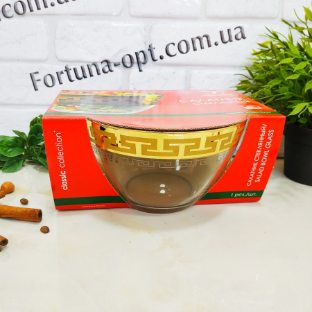 Салатник Греческий узор GE 03-1326 19 см ✅ базовая цена 213.72 грн. ✔ Опт ✔ Скидки ✔ Заходите! - Интернет-магазин ✅ Фортуна-опт ✅