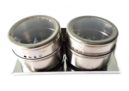 Набор для специй на магните 2 пр. Benson -187 ✅ базовая цена $2.27 ✔ Опт ✔ Скидки ✔ Заходите! - Интернет-магазин ✅ Фортуна-опт ✅