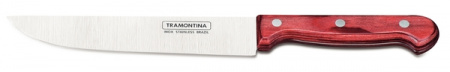Нож кухонный в блистере 180 мм Трамонтина POLYWOOD с красной деревянной ручкой - 21138/177 ✅ базовая цена 380.06 грн. ✔ Опт ✔ Скидки ✔ Заходите! - Интернет-магазин ✅ Фортуна-опт ✅