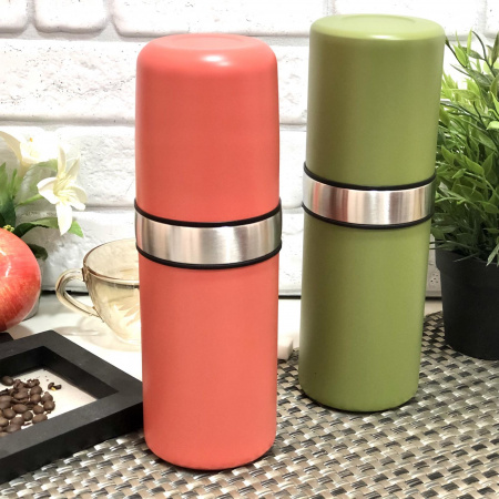 Термос нержавеющий с цветным копусом 0,75л  (А-Плюс) 1801 ➜ фото ➜ розн цена $7.40 - Интернет-магазин ✅ Fortuna-opt.com.ua. ✅