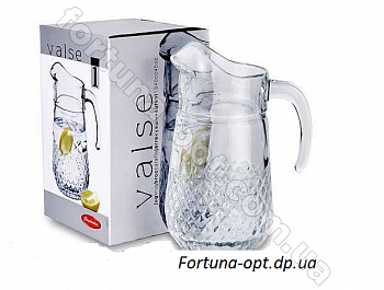 Кувшин для воды Pasabahce Valse 43474 - 1,3 л ➜ Оптом и в розницу ✅ актуальная цена -Интернет магазин ✅Фортуна✅