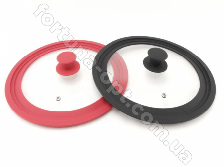 Крышка с силиконовым ободком многоразмерная A-Plus 1918 16/18/20 см ✅ базовая цена $3.56 ✔ Опт ✔ Скидки ✔ Заходите! - Интернет-магазин ✅ Фортуна-опт ✅